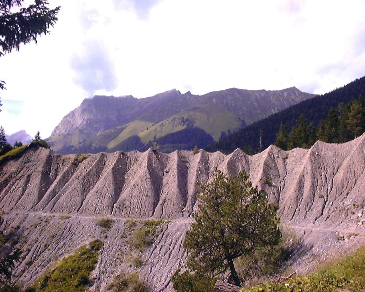 Gasthof Bergheimat Boden Exterior photo